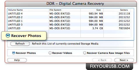 Mac Digital Camera Recovery