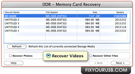 Data Doctor Recovery Memory Card for Mac