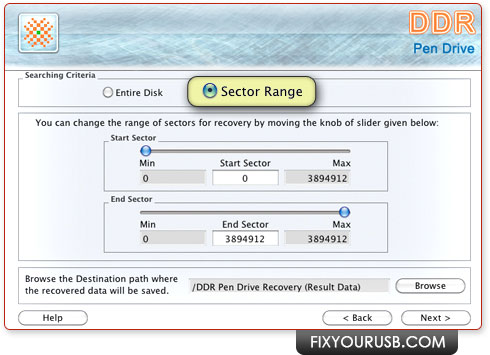DDR Pen Drive Recovery for Mac